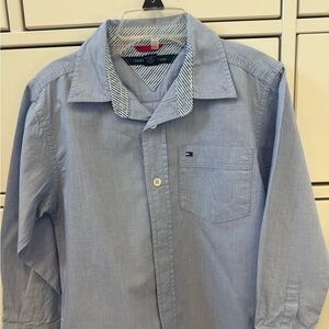 Tommy Hilfiger Blue Button-Up Shirt